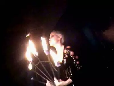 Fetisch Blondine in Latex